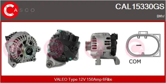 CASCO generátor - CAL15330GS - TothCarparts