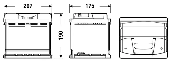 CENTRA Indító akkumulátor - CB500 - TothCarparts