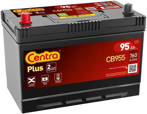 CENTRA Indító akkumulátor - CB955 - TothCarparts