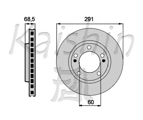 KAISHIN féktárcsa - CBR171 - TothCarparts
