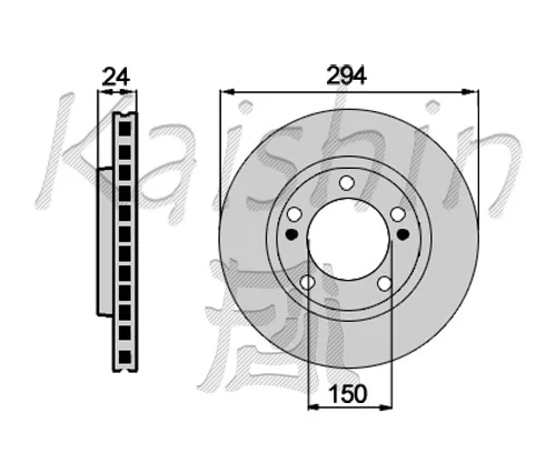 KAISHIN féktárcsa - CBR390 - TothCarparts