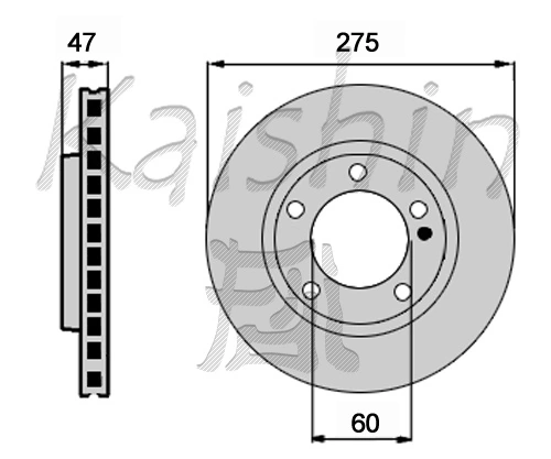 KAISHIN féktárcsa - CBR426 - TothCarparts