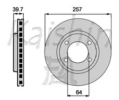 KAISHIN féktárcsa - CBR438 - TothCarparts