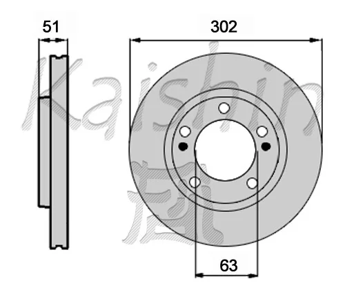KAISHIN féktárcsa - CBR485 - TothCarparts