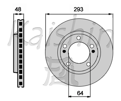 KAISHIN féktárcsa - CBR486 - TothCarparts