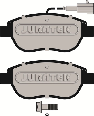 JURATEK fékbetétkészlet, tárcsafék - JCP8659 - TothCarparts