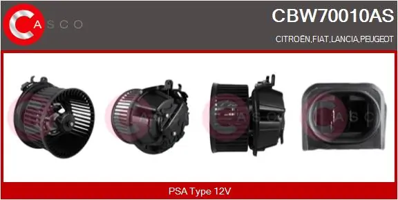 CASCO Utastér-ventilátor - CBW70010AS - TothCarparts