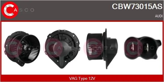 CASCO Utastér-ventilátor - CBW73015AS - TothCarparts