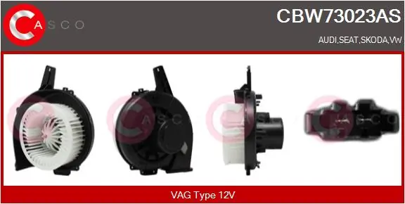 CASCO Utastér-ventilátor - CBW73023AS - TothCarparts