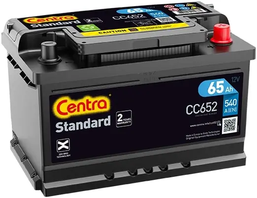 CENTRA Indító akkumulátor - CC652 - TothCarparts