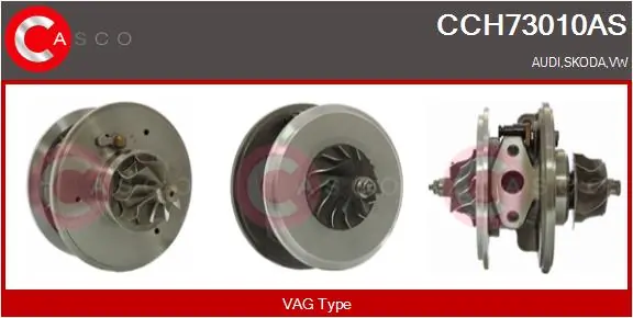 CASCO Törzscsoport, turbótöltő - CCH73010AS - TothCarparts