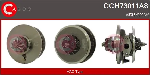 CASCO Törzscsoport, turbótöltő - CCH73011AS - TothCarparts