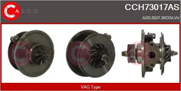 CASCO Törzscsoport, turbótöltő - CCH73017AS - TothCarparts