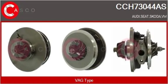 CASCO Törzscsoport, turbótöltő - CCH73044AS - TothCarparts