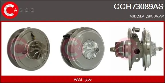 CASCO Törzscsoport, turbótöltő - CCH73089AS - TothCarparts