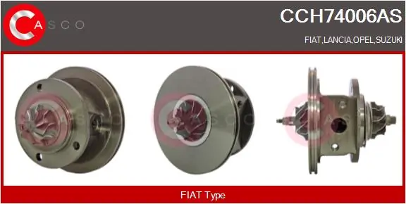 CASCO Törzscsoport, turbótöltő - CCH74006AS - TothCarparts