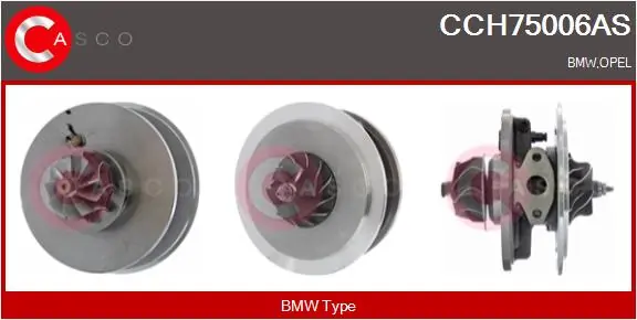 CASCO Törzscsoport, turbótöltő - CCH75006AS - TothCarparts