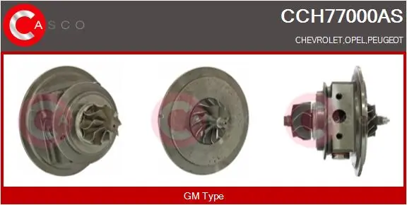 CASCO Törzscsoport, turbótöltő - CCH77000AS - TothCarparts