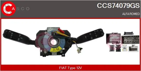 CASCO kormányoszlop kapcsoló - CCS74079GS - TothCarparts