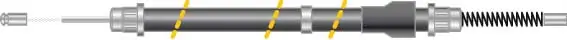 MGA huzal, rögzítőfék - CF5717 - TothCarparts