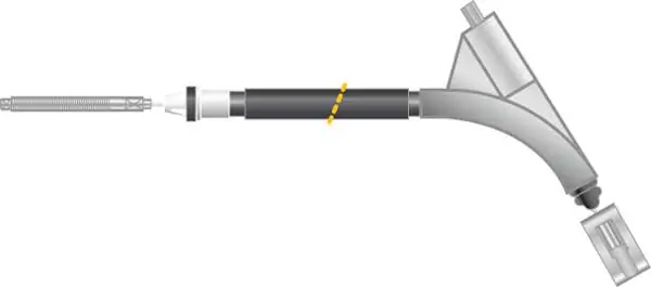 MGA huzal, rögzítőfék - CF5811 - TothCarparts