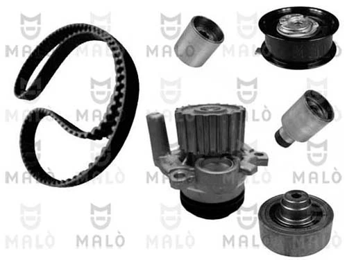 AKRON-MALÒ Vízpumpa + fogasszíj készlet - 1555020 - TothCarparts