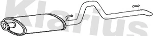 KLARIUS hátsó hangtompító - CH55J - TothCarparts