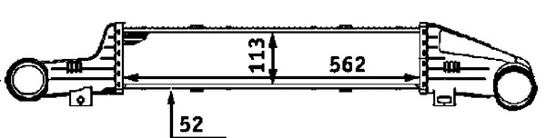 MAHLE töltőlevegő-hűtő - CI 53 000P - TothCarparts