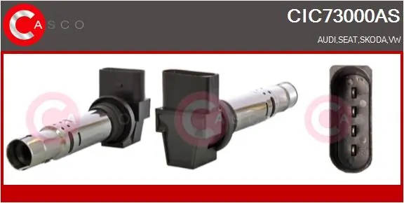 CASCO gyújtótekercs - CIC73000AS - TothCarparts