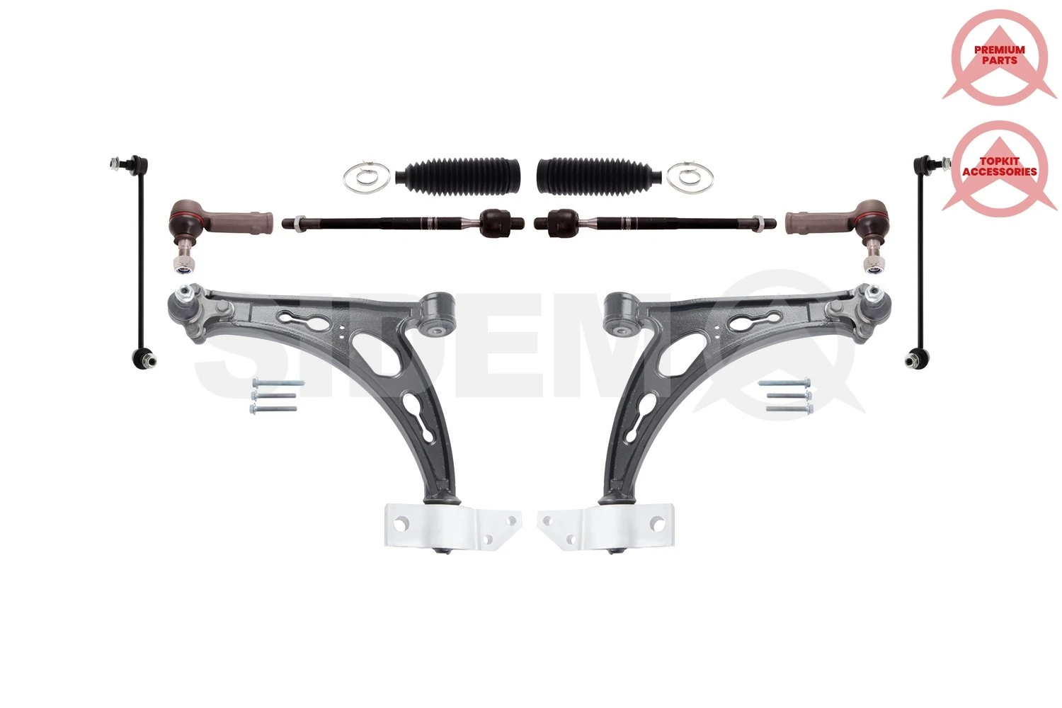 SIDEM javítókészlet, keresztlengőkar - 63557 - TothCarparts