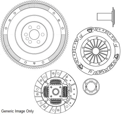 National Átalakító készlet, tengelykapcsoló - CK10103F - TothCarparts