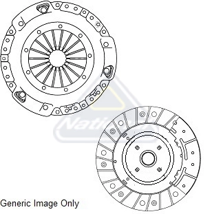 National kuplungkészlet - CK10433 - TothCarparts