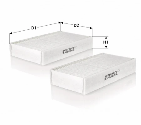 TECNECO FILTERS szűrő, utastér levegő - CK10536-2 - TothCarparts
