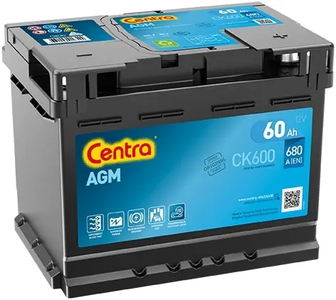 CENTRA Indító akkumulátor - CK600 - TothCarparts
