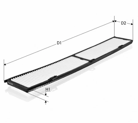 TECNECO FILTERS szűrő, utastér levegő - CK8430 - TothCarparts