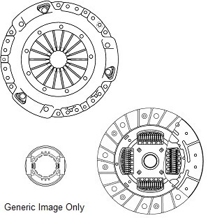 National kuplungkészlet - CK9092 - TothCarparts