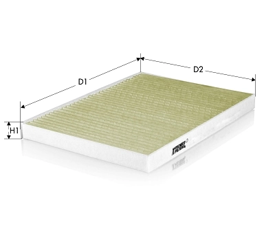 TECNECO FILTERS szűrő, utastér levegő - CKA2347 - TothCarparts