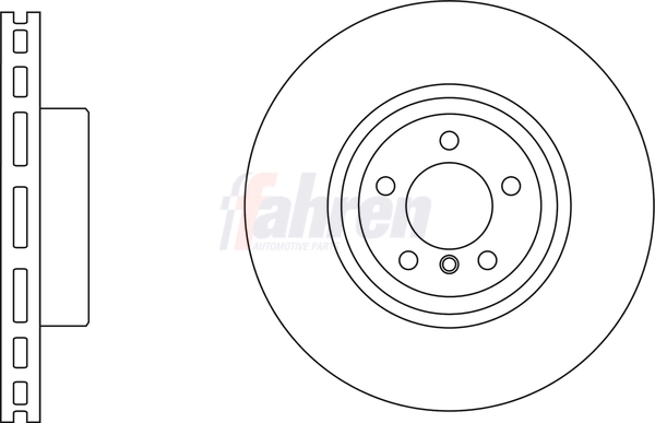 Fahren féktárcsa - FBD6933 - TothCarparts