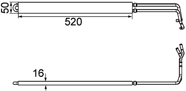 MAHLE olajhűtő, kormányzás - CLC 103 000P - TothCarparts