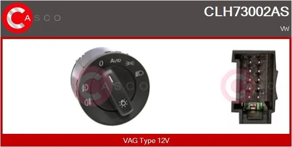 CASCO kapcsoló, főfényszóró - CLH73002AS - TothCarparts