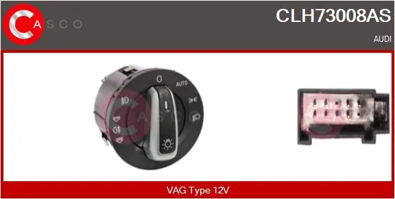 CASCO kapcsoló, főfényszóró - CLH73008AS - TothCarparts