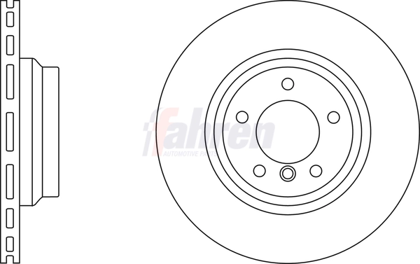 Fahren féktárcsa - FBD6461 - TothCarparts
