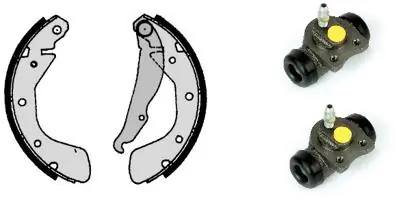 ANDEL fékpofakészlet - A6220 - TothCarparts