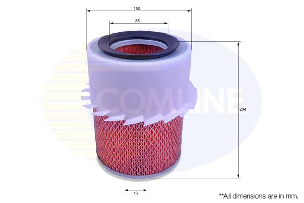 COMLINE légszűrő - CMB12399 - TothCarparts