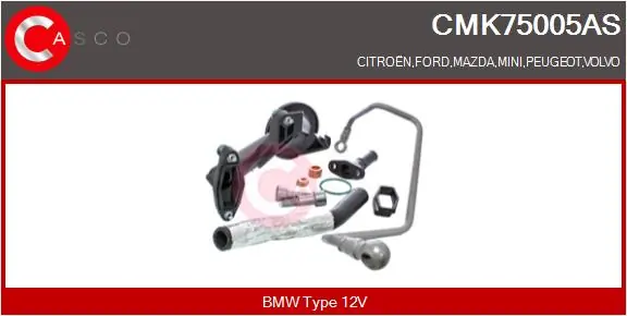 CASCO szerelőkészlet, töltő - CMK75005AS - TothCarparts