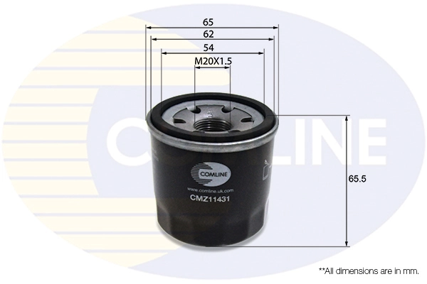 COMLINE olajszűrő - CMZ11431 - TothCarparts