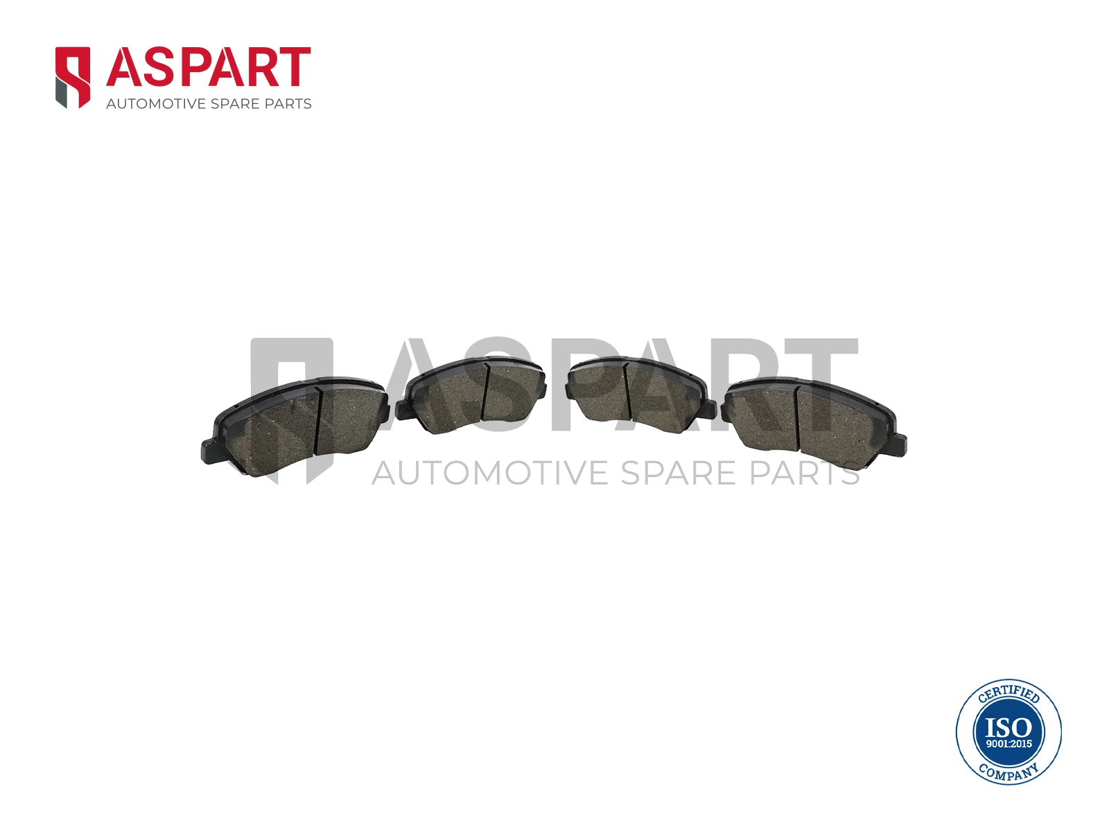 ASPART fékbetétkészlet, tárcsafék - 3BPA1182 - TothCarparts