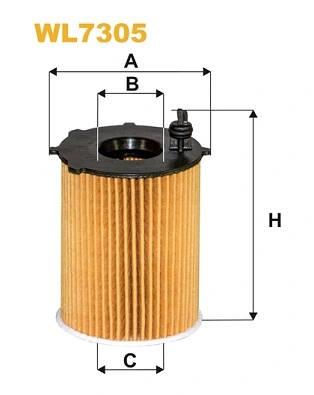 ANDEL olajszűrő - ANF0219 - TothCarparts