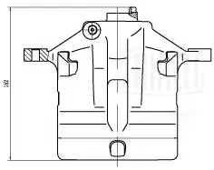 TRIALLI féknyereg - CF 205802 - TothCarparts
