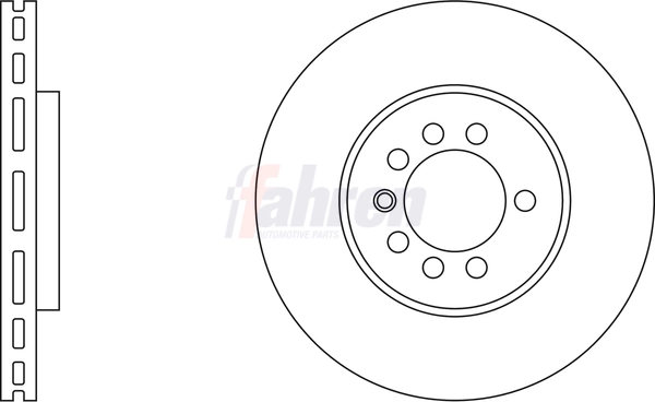 Fahren féktárcsa - FBD6028 - TothCarparts